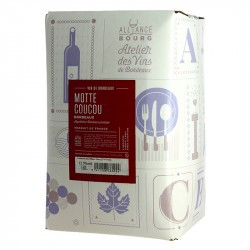 BORDEAUX Rouge MOTTES COUCOU BIB 10 Litres