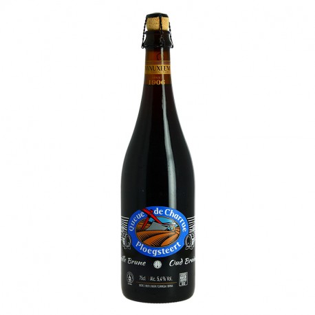 Queue de Charrue Bière Vieille Brune Bière Belge Vieillie en fût de Chêne