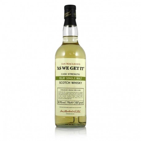 Islay Single Malt AS WE GET IT par Ian MacLeod Cask Strenght Whisky