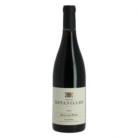 Château ESTANILLES Sous Les Rocs Faugères Vin Rouge Bio du Languedoc