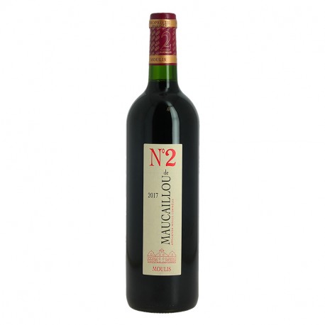 N°2 de Maucaillou Moulis en Médoc Second Vin du Château Maucaillou