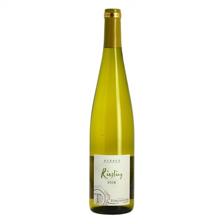 Riesling Cave Turckheim vin blanc sec d'alsace 75cl