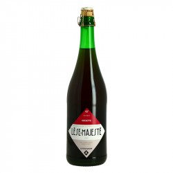 Bière Lèse Majesté Grisette Bière à la Mûre par la Brasserie au Baron 75 cl