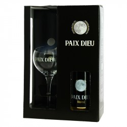 Coffret Cadeau Bière PAIX DIEU Triple 1 x 75 cl + 1 verre