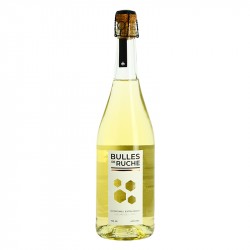 Bulles de Ruche Hydromel Extra Brut Pétillant au Miel de Fleur de Litchi 75 cl