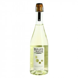 Bulles de Ruche Hydromel Extra Brut Pétillant au Miel de Tilleul 75 cl
