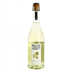 Bulles de Ruche Hydromel Extra Brut Pétillant au Miel de Lavande 75 cl