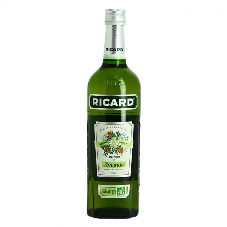 RICARD Biologique Anis Vert et Amande 70 cl