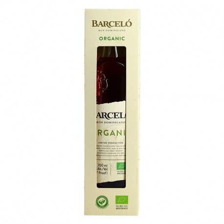 Rhum BARCELO Organic Rhum Vieux Ambré Biologique de République Dominicaine