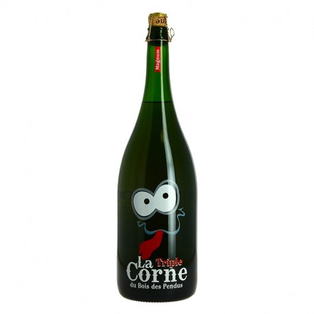La CORNE du Bois des Pendus Bière Belge Triple en Magnum