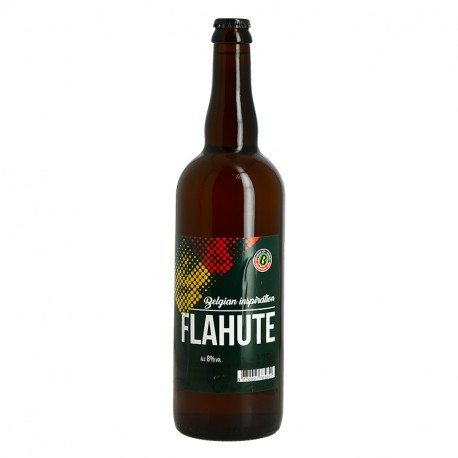 Bière la FLAHUTE Bière d'inspiration Belge 75 cl