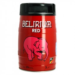DELIRIUM Red Bière Belge aux Fruits Rouges Fût de 5 Litres