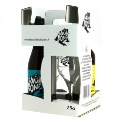 Coffret Bière WAWARONE 2x 75CL + 2 verres
