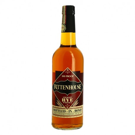 Rittenhouse Straight Rye Whiskey 100 PROOF seigle Heaven Hill