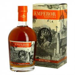 Rhum Epicé EMPEROR Rhum de l'ïle Maurice 70 cl