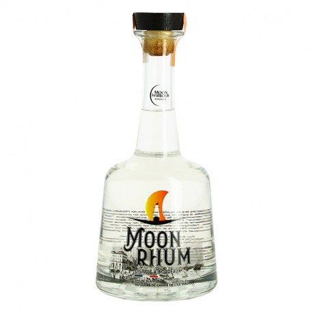 MOON HARBOUR Rhum Blanc Distillé à Bordeaux 70 cl