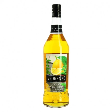 SIROP VEDRENNE CITRON JAUNE 100CL