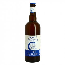 ABBAYE de CLAIRMARAIS Bière Blonde Simple 75 cl