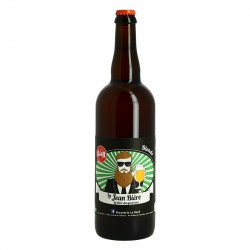 La Jean Bière Blonde Biologique 75 cl