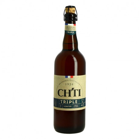 CH'TI Signature Bière Triple 75 CL