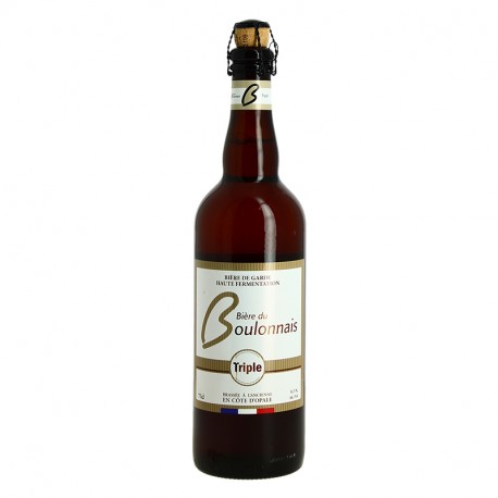 Bière La Boulonnaise Triple 75 CL