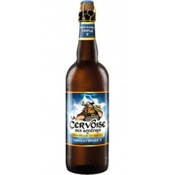 La CERVOISE des Ancêtres Bière Blonde Triple 75 cl