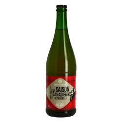 La Bière Saison Canadienne de Marielle Brasserie Thiriez 75 cl