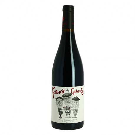 FRANCS de GUEULE 2021 Vin Rouge Côtes de Bordeaux 75 cl