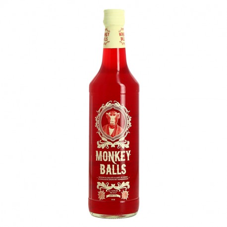 COUILLES de SINGE Apéritif à la Cerise Monkey Balls 70 cl