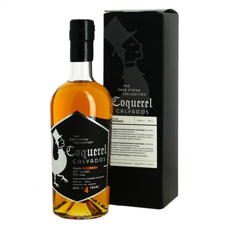 CALVADOS 4 ans COQUEREL Finition fut de Bourbon