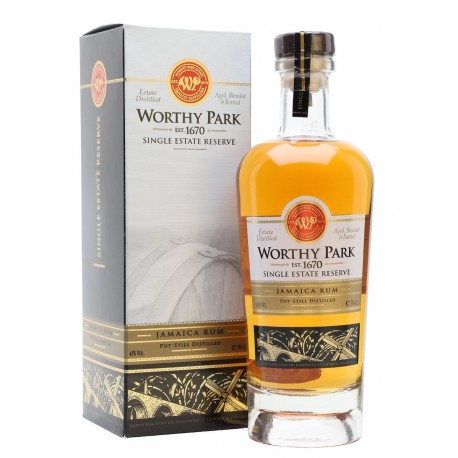 Rhum WORTHY PARK Single Estate Reserve Rhum de Jamaïque