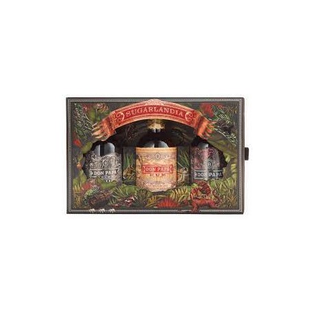 Coffret DON PAPA SUPER PREMIUM Tripack  3x20 cl