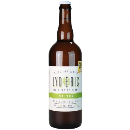 LYDERIC Bière Blonde de SAISON 75 cl
