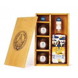 PASTIS 12/12 St Tropez Coffret Pétanque 70 cl