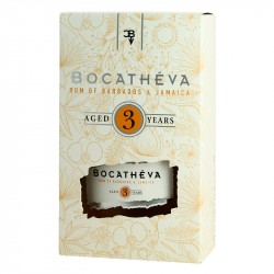 Rhum BOCATHEVA 3 ans Rhum de Barbade et Jamaïque 70 cl
