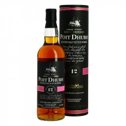 Whisky POIT DHUBH 12 Ans Whisky Gaelic non filtré à froid 70 cl