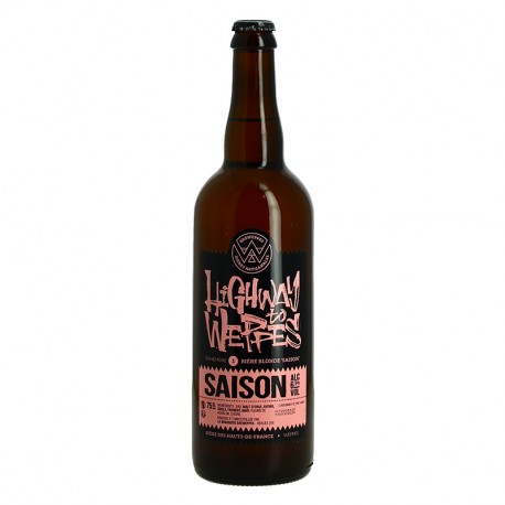 Highway to Weppes Bière Ephémère 1 de la Brasserie des Weppes 75 cl