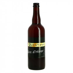 Bière QUENTOVIC Bière d'HIVER 75 cl