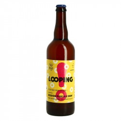 Bière LOOPING Bière Blonde légère par la Brasserie Tandem 75 cl