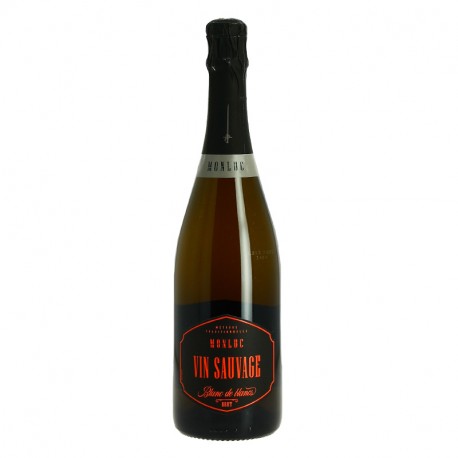 Monluc VIN SAUVAGE Blanc de Blancs Méthode Traditionnelle 75 cl