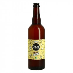 Bière Lager Bio Les Tours du Malt aux Baies de Timur 75 cl