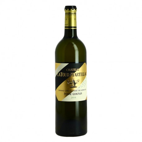 Château Latour MARTILLAC Pessac Léognan vin blanc de Bordeaux 2018 75 cl