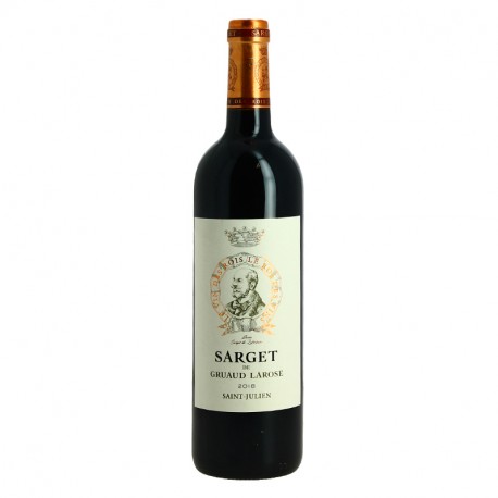 SARGET de GRUAUD LAROSE 2018 St Julien Second Vin