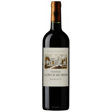Chateau la TOUR de MONS 2018 Margaux 75 cl