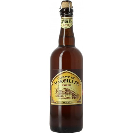 Bière ABBAYE de MAROILLES 75 cl Bière Triple