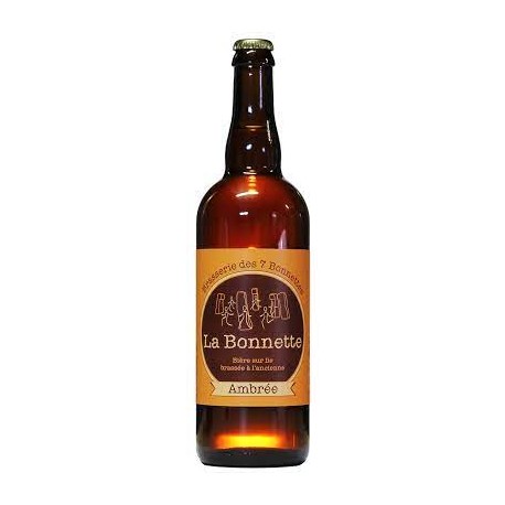 La BONNETTE Bière Artisanale Ambrée 75 cl