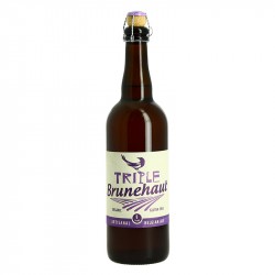 Brunehaut Bière Belge Triple BIO Sans Gluten  75cl