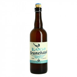 Brunehaut Bière Blanche Biologique et sans Gluten Bière Belge 75cl
