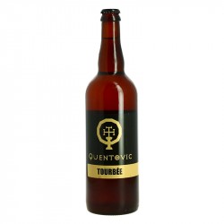 QUENTOVIC Bière Blonde TOURBEE 75 cl