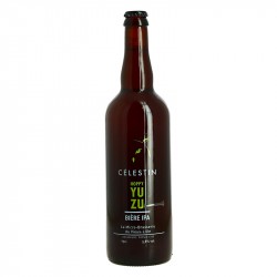 Bière IPA BIO CELESTIN HOPPY YUZU 75 cl